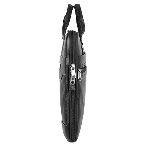 Messenger Bag for Business Travel, Office, College, Corporate black
