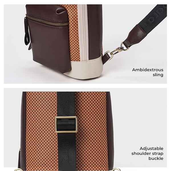 Crossbody 6.4L Sling Bag Daily Carry For Men Women