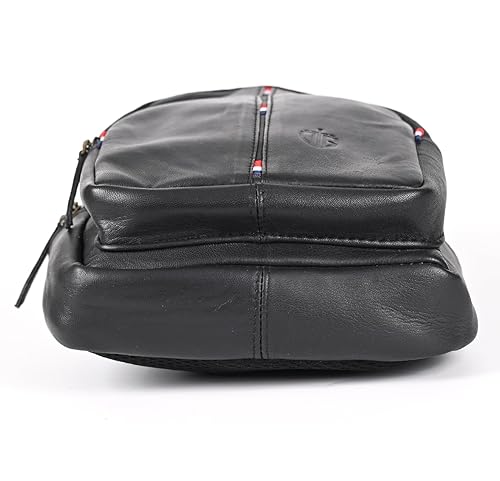 Genuine Leather, Crossbody Sling Bag for Men and Women
