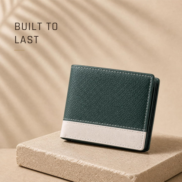 Sand Leather Wallet for Men