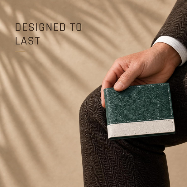 Sand Leather Wallet for Men