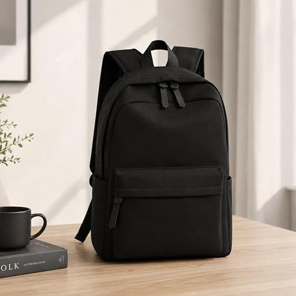 Black stylish Backpack for Men and Women