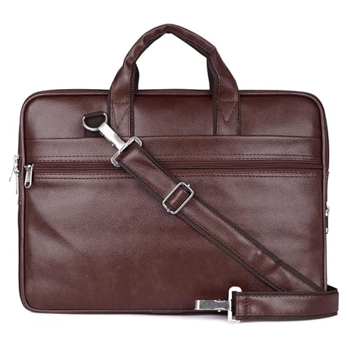 Messenger Bag for Business Travel, Office, College, Corporate brown