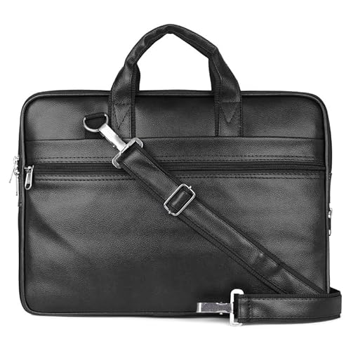 Messenger Bag for Business Travel, Office, College, Corporate black