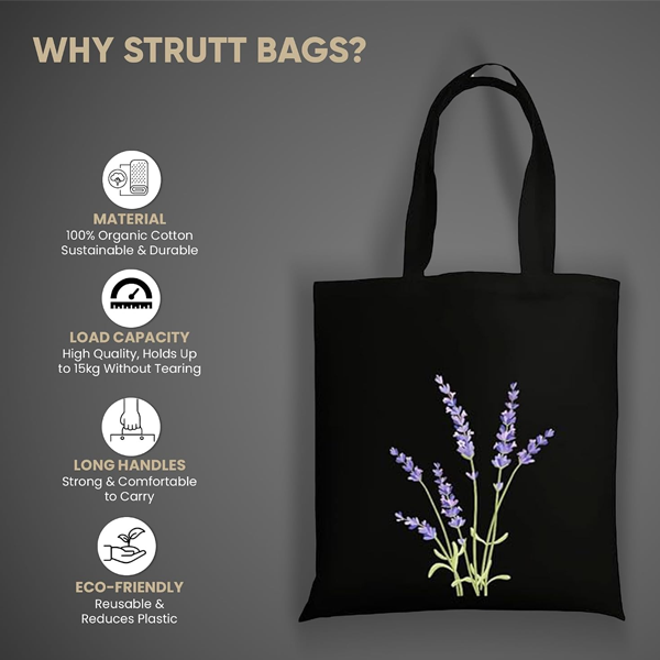 Foldable Canvas Tote Bag for Women