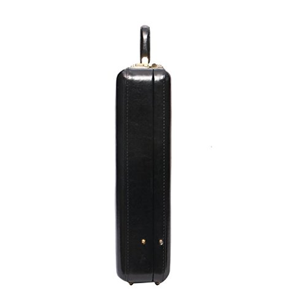 Leather Briefcase Black