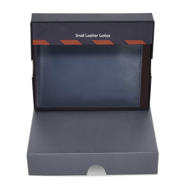 Men's Passcase Wallet Checker - Navy