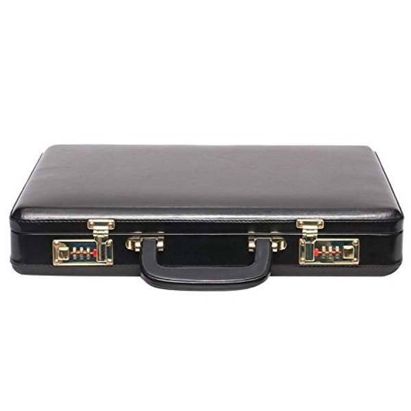 Leather Briefcase Black